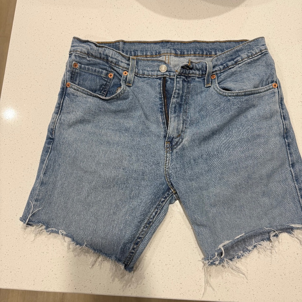 Levi denim shorts